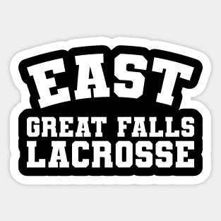 Funny East Great Falls Lacrosse Sticker